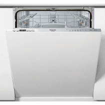 Lave-vaisselle tout intégrable HOTPOINT HI5030W - 14 couverts - Induc