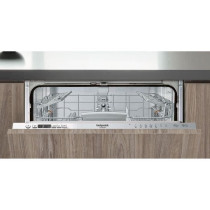 Lave-vaisselle tout intégrable HOTPOINT HI5030W - 14 couverts - Induc