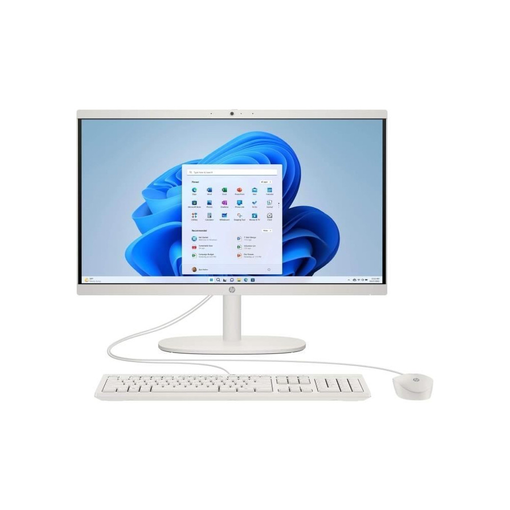PC Tout-en-un HP 22-dg0000nf - 21,5 FHD - Intel N100 - RAM 8Go - Stock