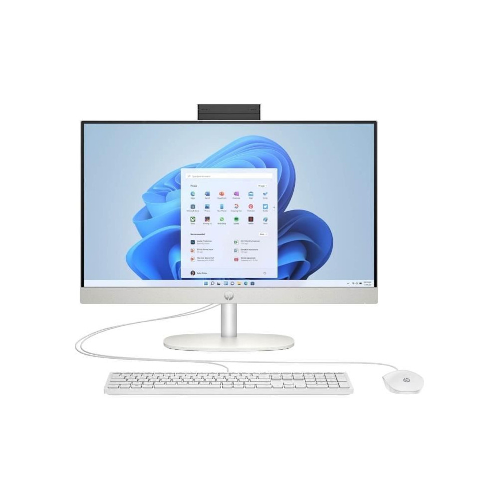 PC Tout-en-un HP 24-cr0069nf - 23,8 FHD - Core i3-N300 - RAM 8Go - Sto