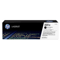 Cartouche de toner noir HP 201X grande capacité authentique pour HP C
