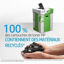 Cartouche de toner noir HP 201X grande capacité authentique pour HP C