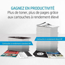 Cartouche de toner noir HP 201X grande capacité authentique pour HP C