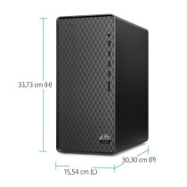 PC de Bureau HP M01-F2245nf - Core i3-12100 - RAM 8Go - Stockage 256Go