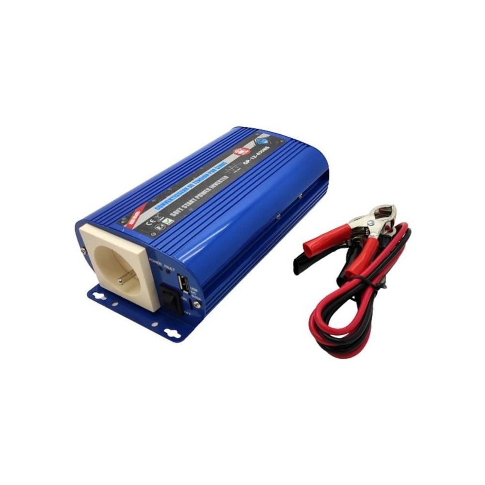 HTC EQUIPEMENT - Convertisseur de tension 12/220V 400W pure sinus