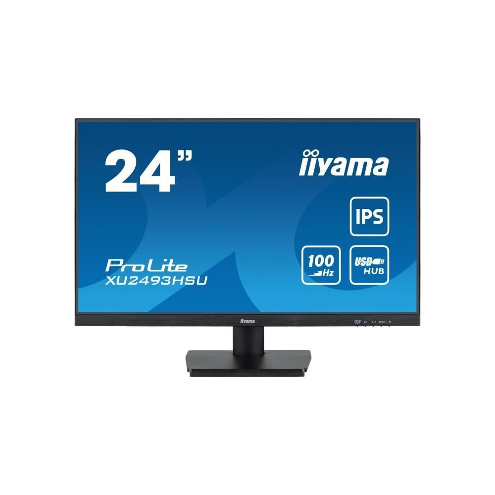 Écran PC - IIYAMA - ProLite XU2493HSU-B6 - 24 FHD - Dalle IPS - 100Hz