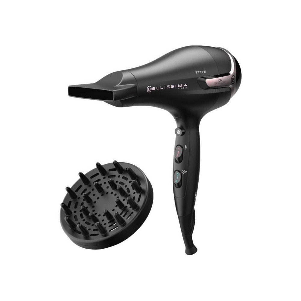 Seche Cheveux - Bellissima - Ionique S9 2300W - Pour Cheveux Lisses et