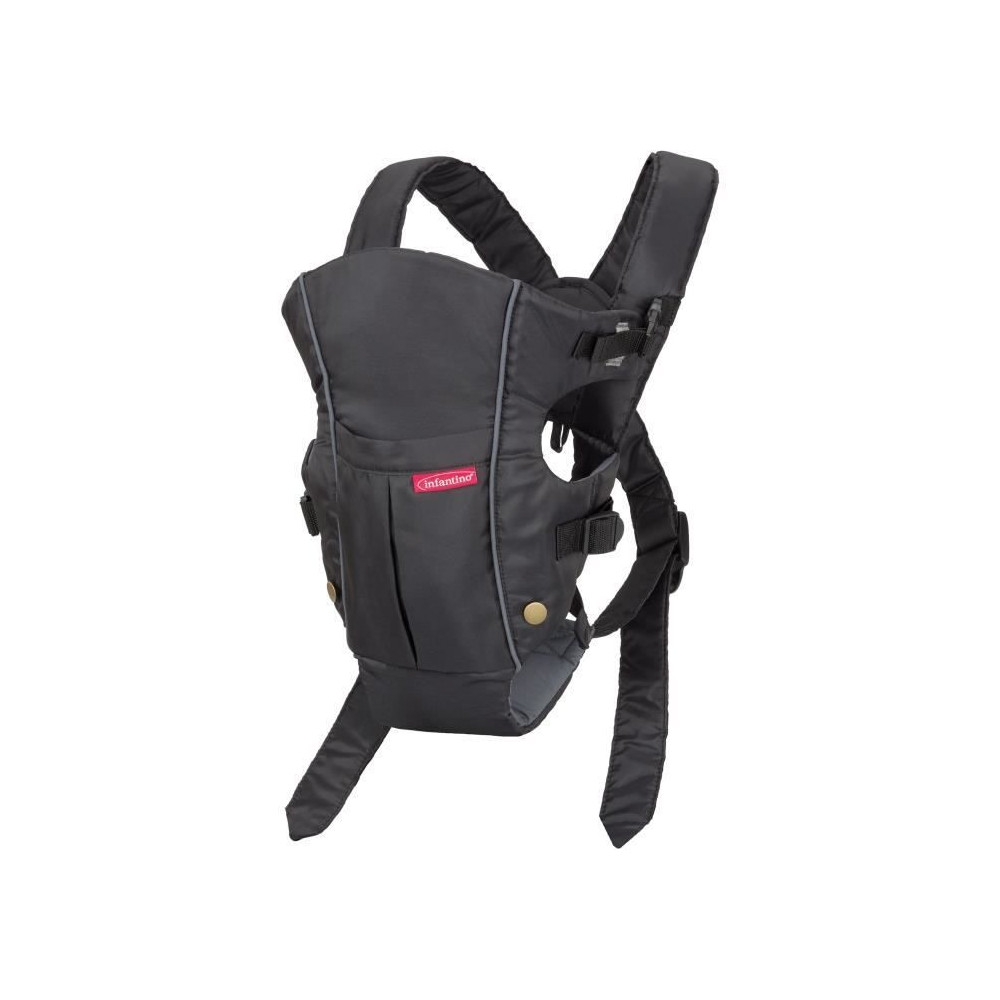 Porte-Bébé INFANTINO - Swift - Ergonomique - Noir/Bleu - Pour Bébé