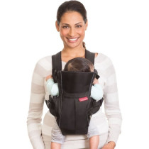 Porte-Bébé INFANTINO - Swift - Ergonomique - Noir/Bleu - Pour Bébé