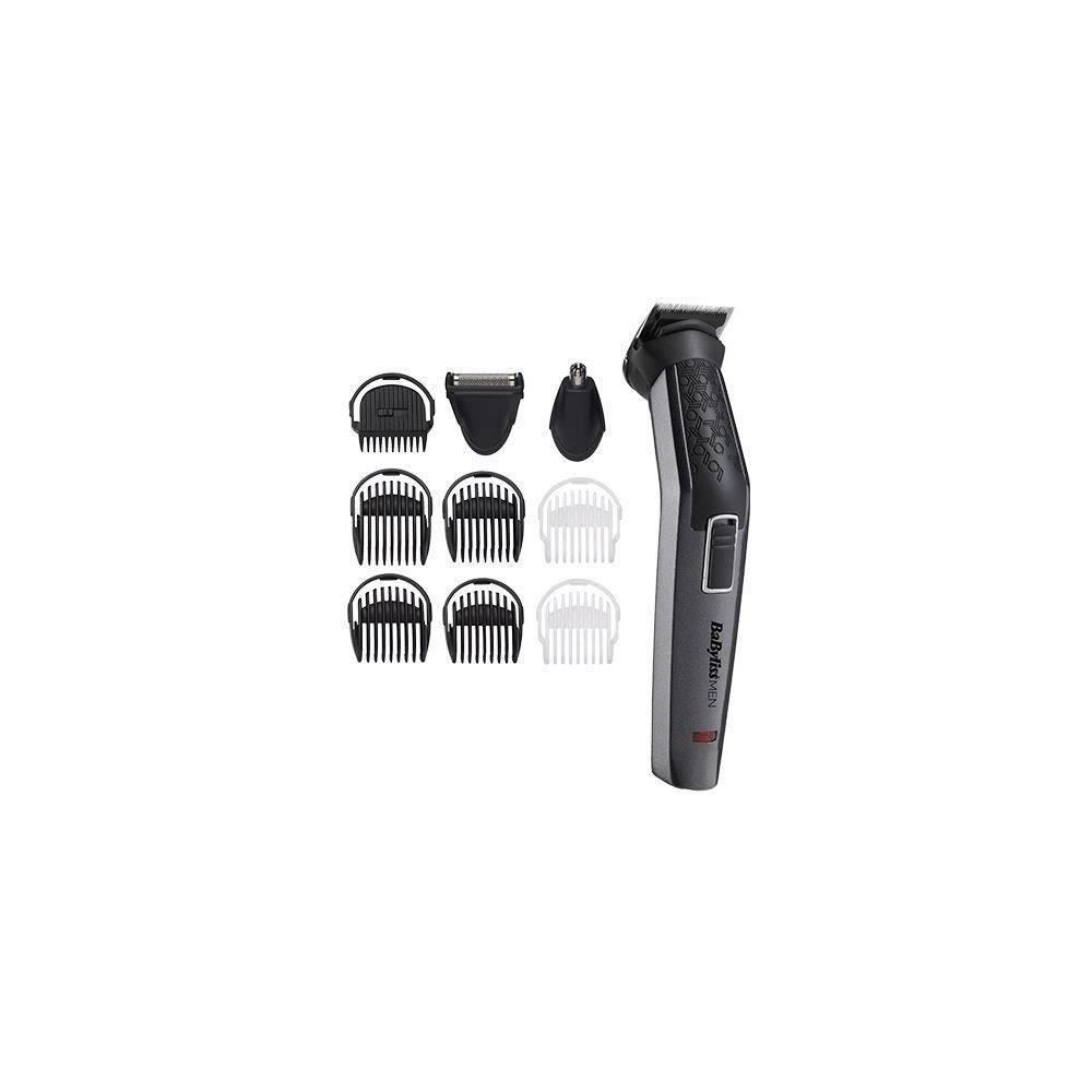 Tondeuse multifonction Babyliss MEN MT727E - 10 en 1 - lames en carbon