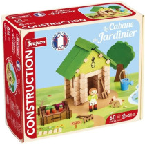 La Cabane du Jardinier 60 Pieces - JEUJURA - Jeu de Construction en Bo