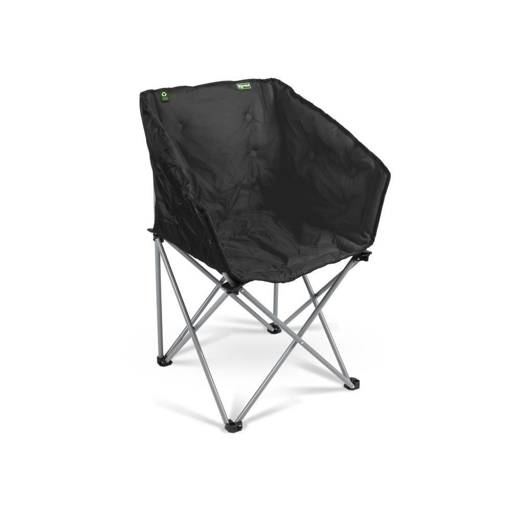 Fauteuil pliant - KAMPA - Tub Chair Eco Charcoal - Léger, matelassé