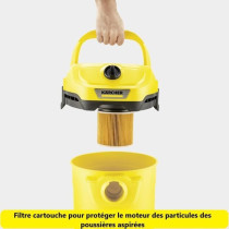Aspirateur eau et poussieres 1000W WD2 plus 2 V-15/4/18/C - KÄRCHER -