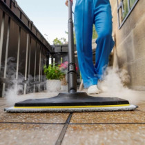 KARCHER - Kit 2 Serpillieres microfibres abrasives pour buse sol EasyF