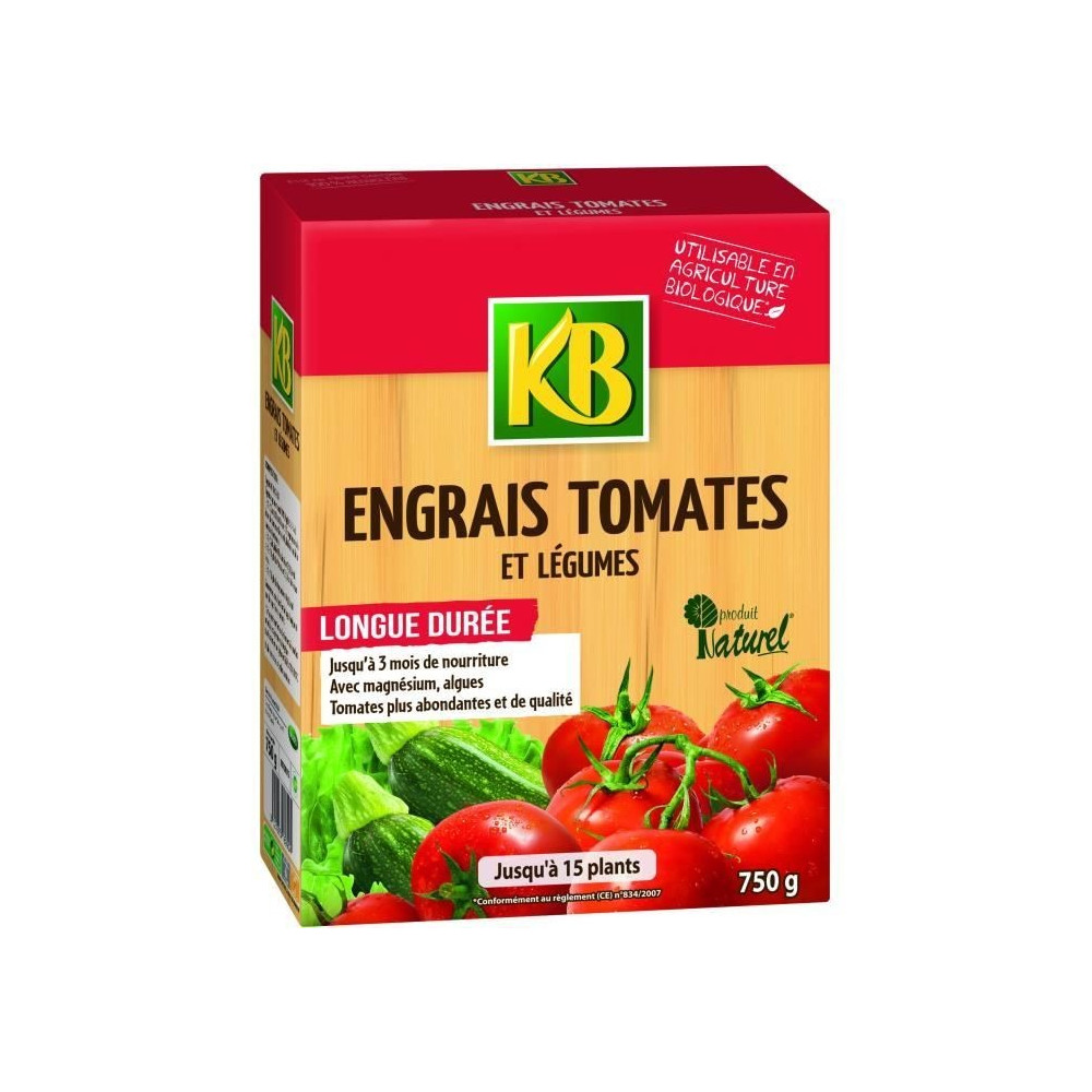 ENGRAIS TOMATES BIO 750 G