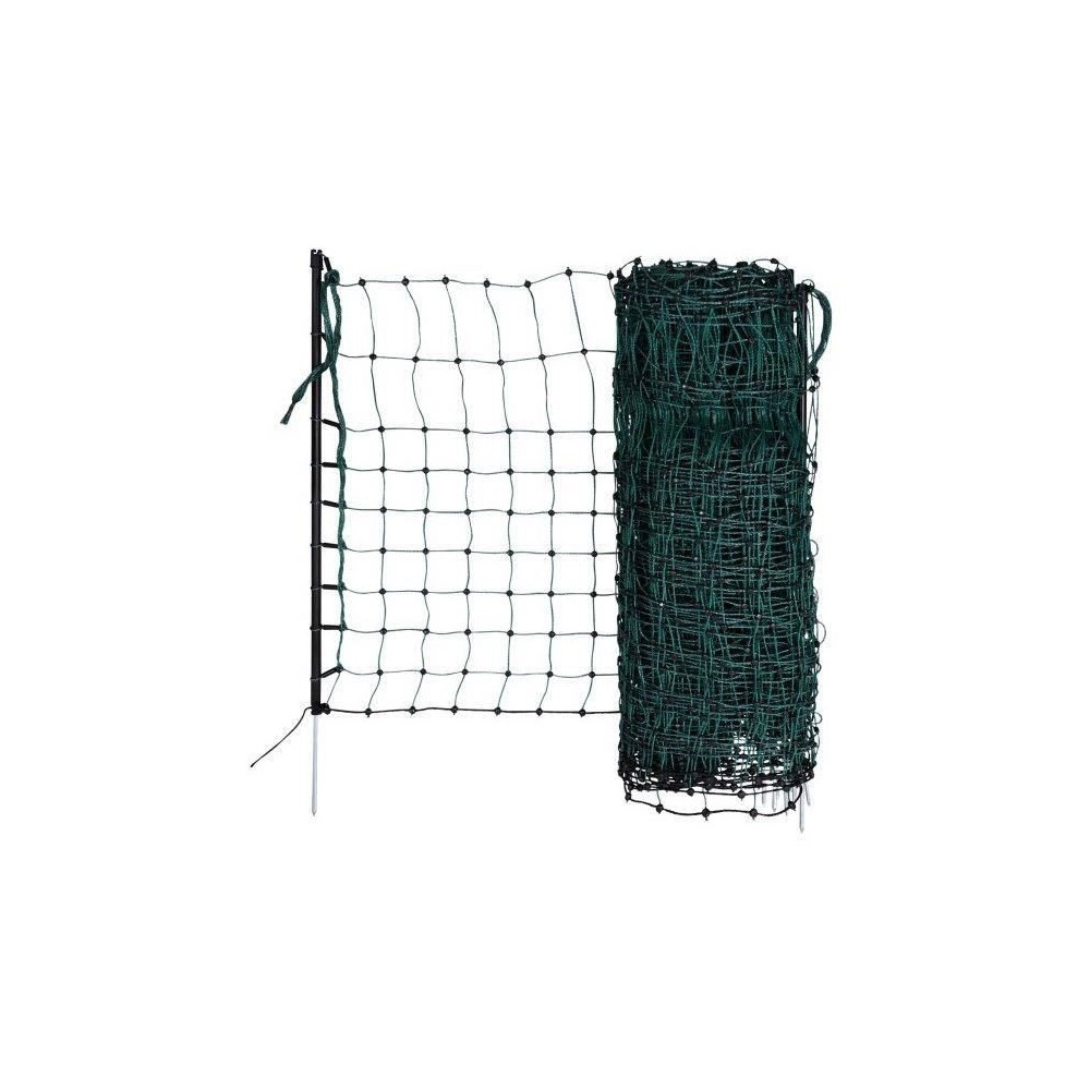 Filet pour animaux - KERBL - RabbitNet - 25 m - 65 cm - Vert - Double
