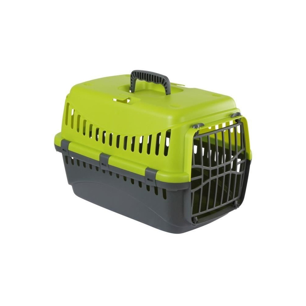 KERBL Box de transport Expedition pour chien - 48x32x32cm - Vert et gr