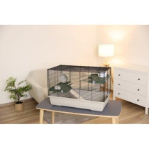 Cage pour petits animaux - KERBL - FLAT NATURE - 80 x 45 x 53 cm - 3