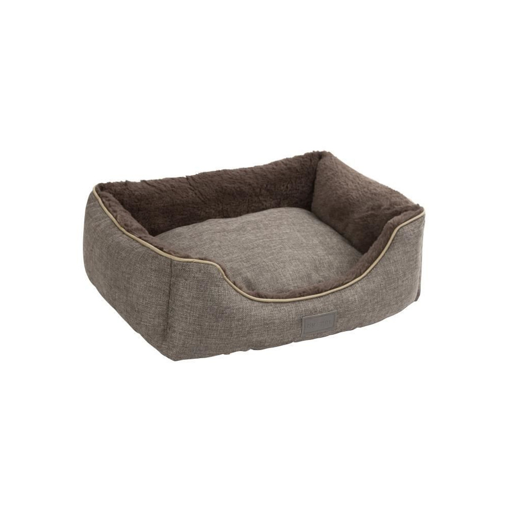 KERBL Panier corbeille Samuel - 50 x 40 x 15 cm - Argent et gris - Pou