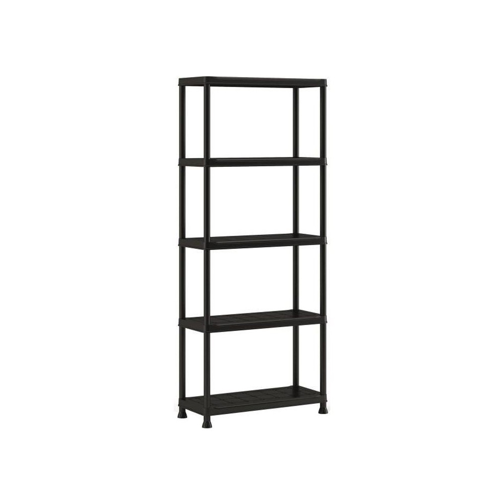 Etagere de rangement - KETER - ETAGERE PLUS 75/5 - 5 tablettes - Noir