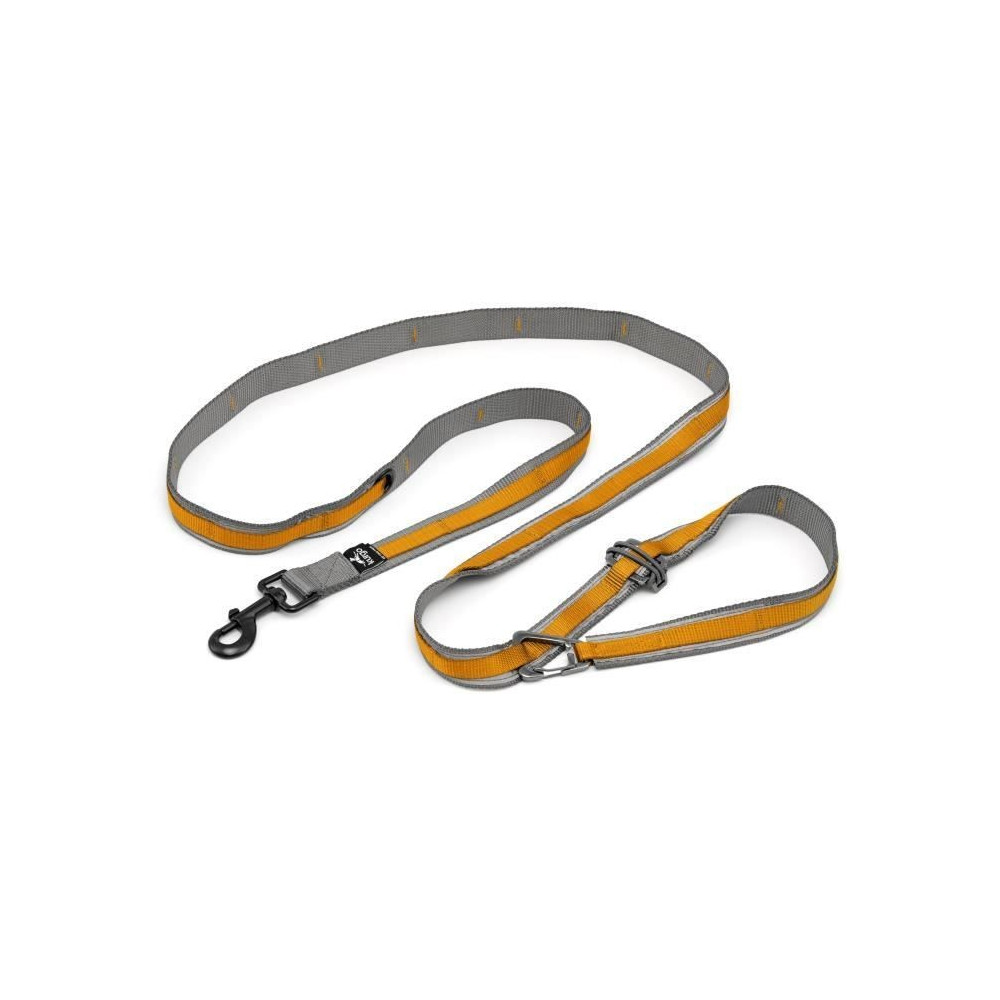 Laisse mains libres - KURGO - QUANTUM - 6 positions - 120 a 180 cm - O