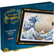 Kit loisir créatif - LANSAY - Collection Sequins - La Grande Vague -