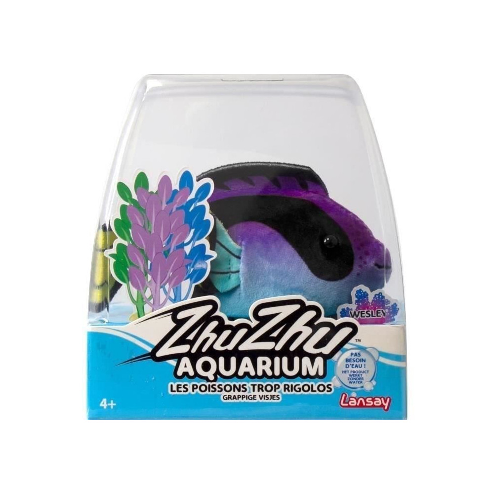 Animal miniature - LANSAY - 51120 - Zhu Zhu Aquarium : Merlin le poiss