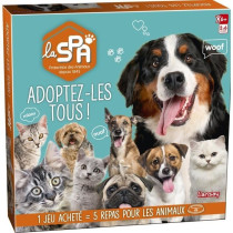 LANSAY - SPA - ADOPTEZ-LES TOUS ! - Jeu de société - 2 a 6 joueurs -