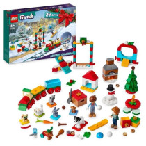 LEGO Friends - Calendrier de l'Avent 2023 - 24 Cadeaux dont 8 Figurine