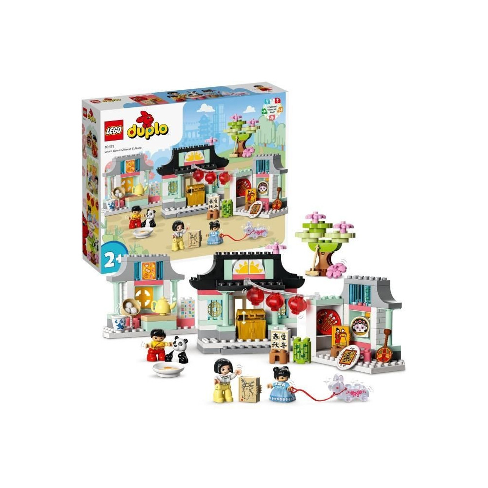 LEGO DUPLO 10411 Découvrir la Culture Chinoise, Jouet Éducatif, Pand