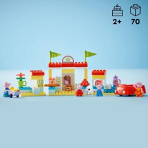 LEGO DUPLO 10434 Le Supermarché de Peppa Pig - Jouet Enfants 2 Ans