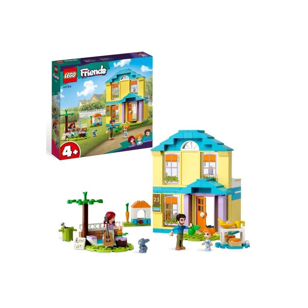 LEGO Friends 41724 La Maison de Paisley, Jouet Enfants 4 Ans, avec Acc