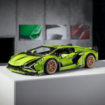 LEGO Technic 42115 Lamborghini Sián FKP 37, Maquette Voiture, 1:8, a