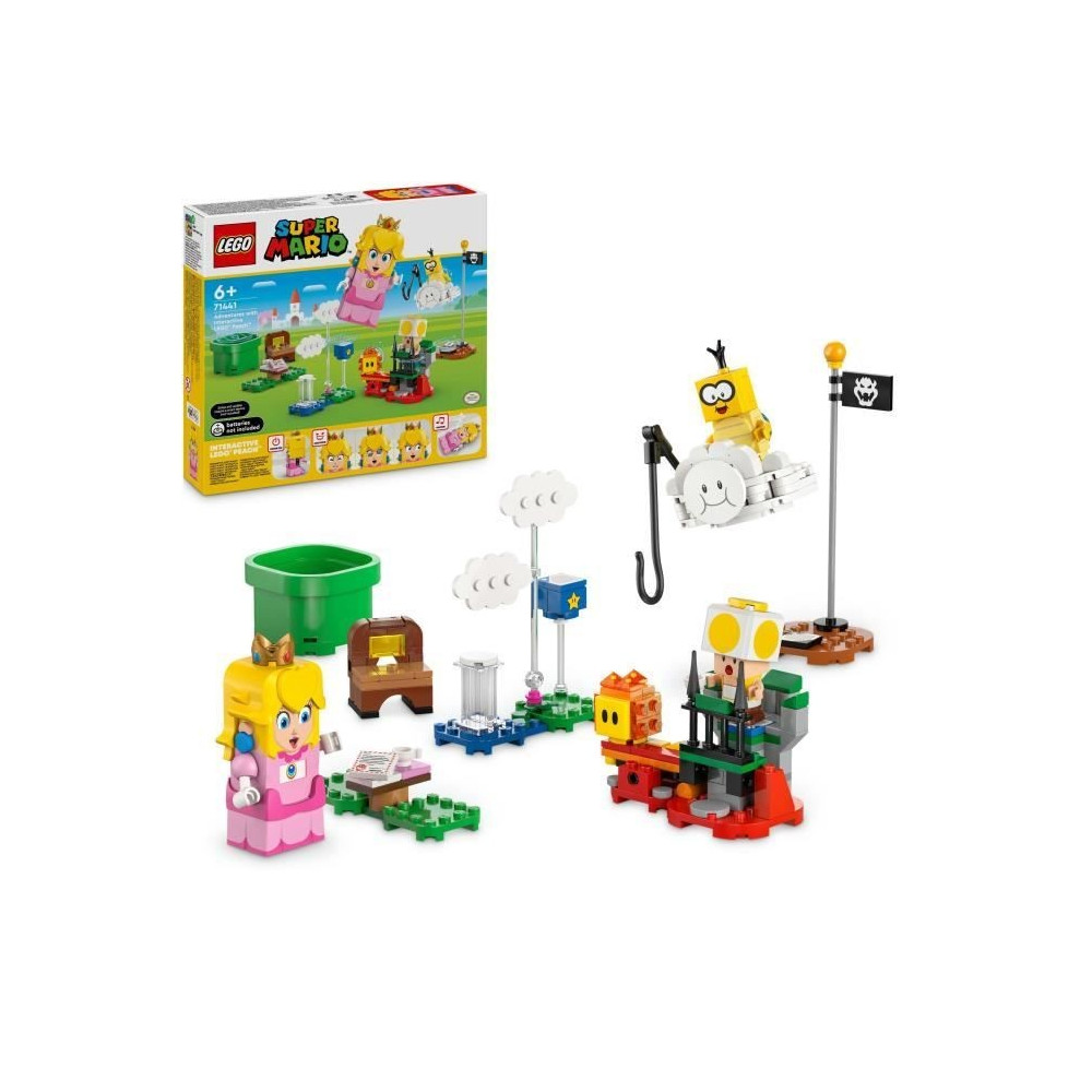 LEGO Super Mario 71441 Les Aventures de LEGO Peach interactive - Jouet