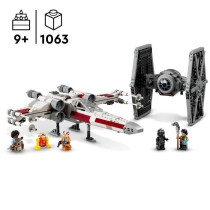 LEGO Star Wars 75393 TIE Fighter et X-Wing a Combiner - Maquette a Con