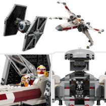 LEGO Star Wars 75393 TIE Fighter et X-Wing a Combiner - Maquette a Con