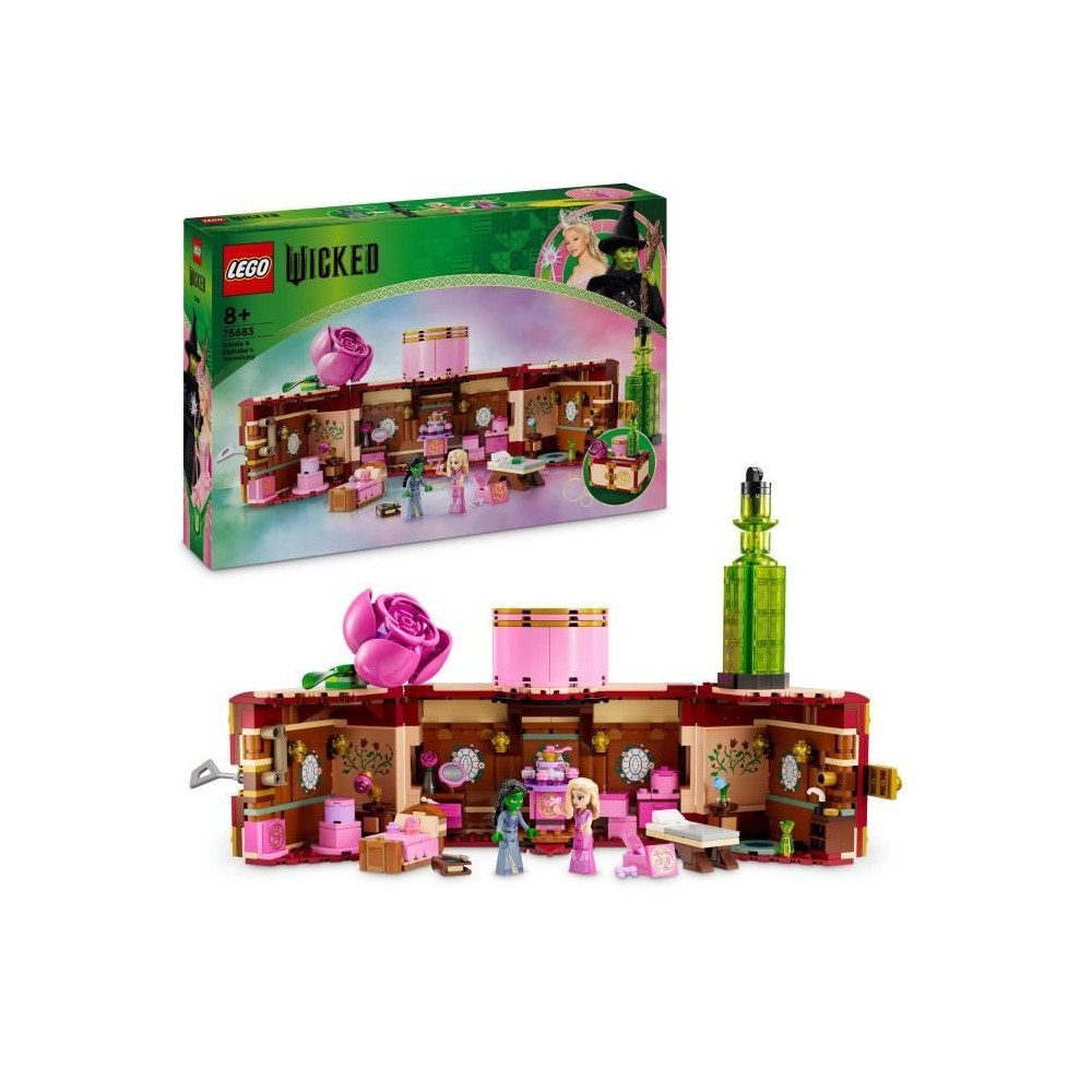 LEGO Wicked 75683 Le Dortoir de Glinda et d'Elphaba - Modele Collector
