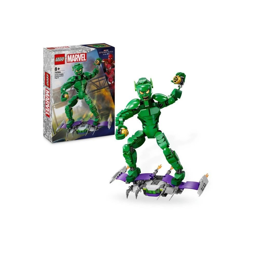 LEGO Marvel 76284 Figurine du Bouffon Vert a Construire Jouet Enfant S