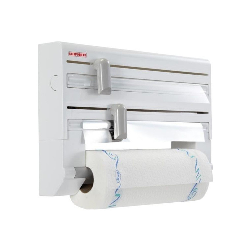 Leifheit Porte-rouleau mural Porte Rouleau de Papier Parat Blanc 25703