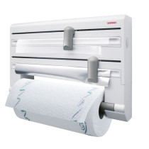 Leifheit Porte-rouleau mural Porte Rouleau de Papier Parat Blanc 25703