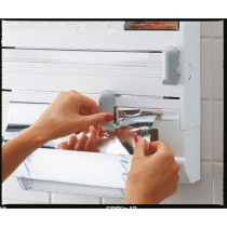 Leifheit Porte-rouleau mural Porte Rouleau de Papier Parat Blanc 25703