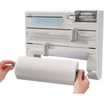 Leifheit Porte-rouleau mural Porte Rouleau de Papier Parat Plus Blanc