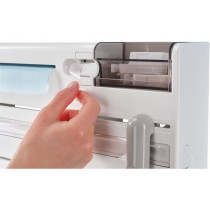 Leifheit Porte-rouleau mural Porte Rouleau de Papier Parat Plus Blanc