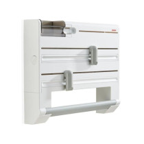 Leifheit Porte-rouleau mural Porte Rouleau de Papier Parat Plus Blanc