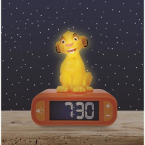 Réveil veilleuse digital LEXIBOOK - Simba - 3D lumineux et sonore - J
