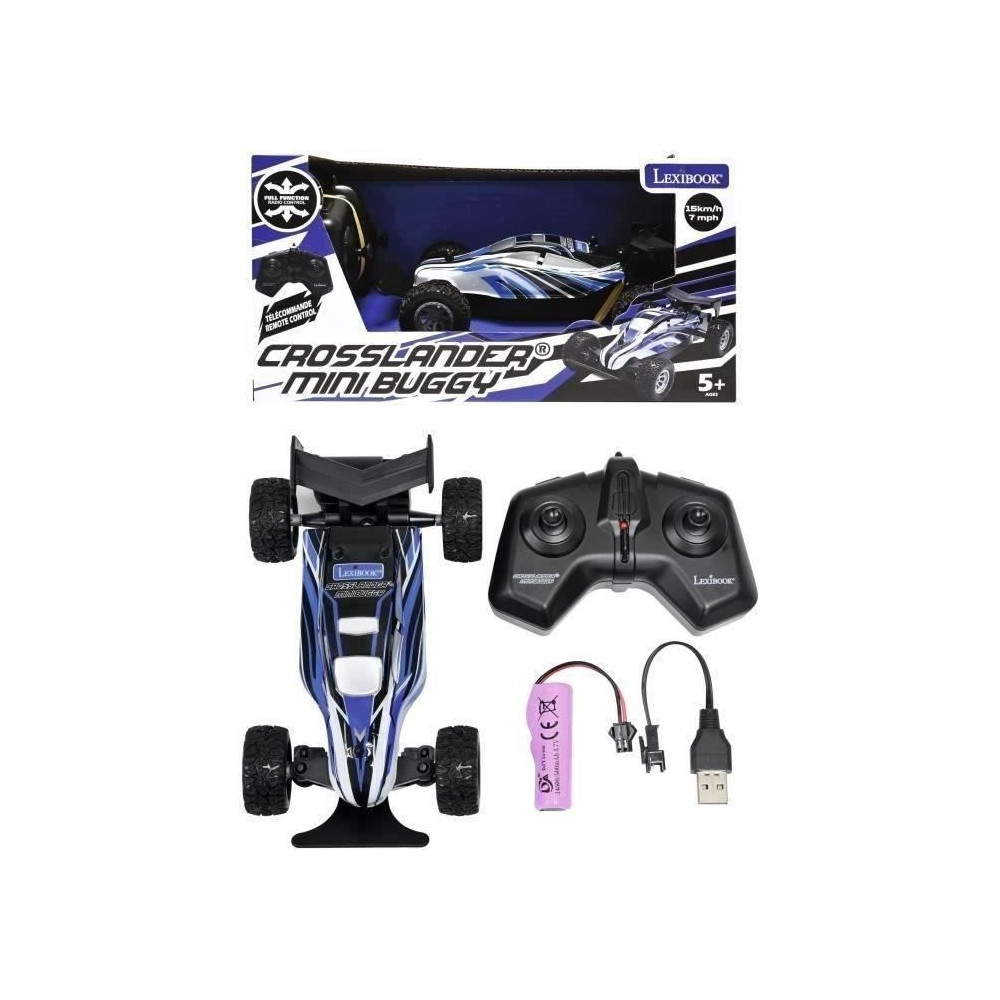 Lexibook - Mini Voiture télécommandée - Buggy Crosslander - Toutes