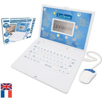 Ordinateur Educatif Bilingue (FR/EN) Enfant - LEXIBOOK - 124 activité