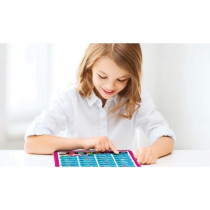 Un poster éducatif parlant bilingue FR/EN, pour apprendre l'alphabet,