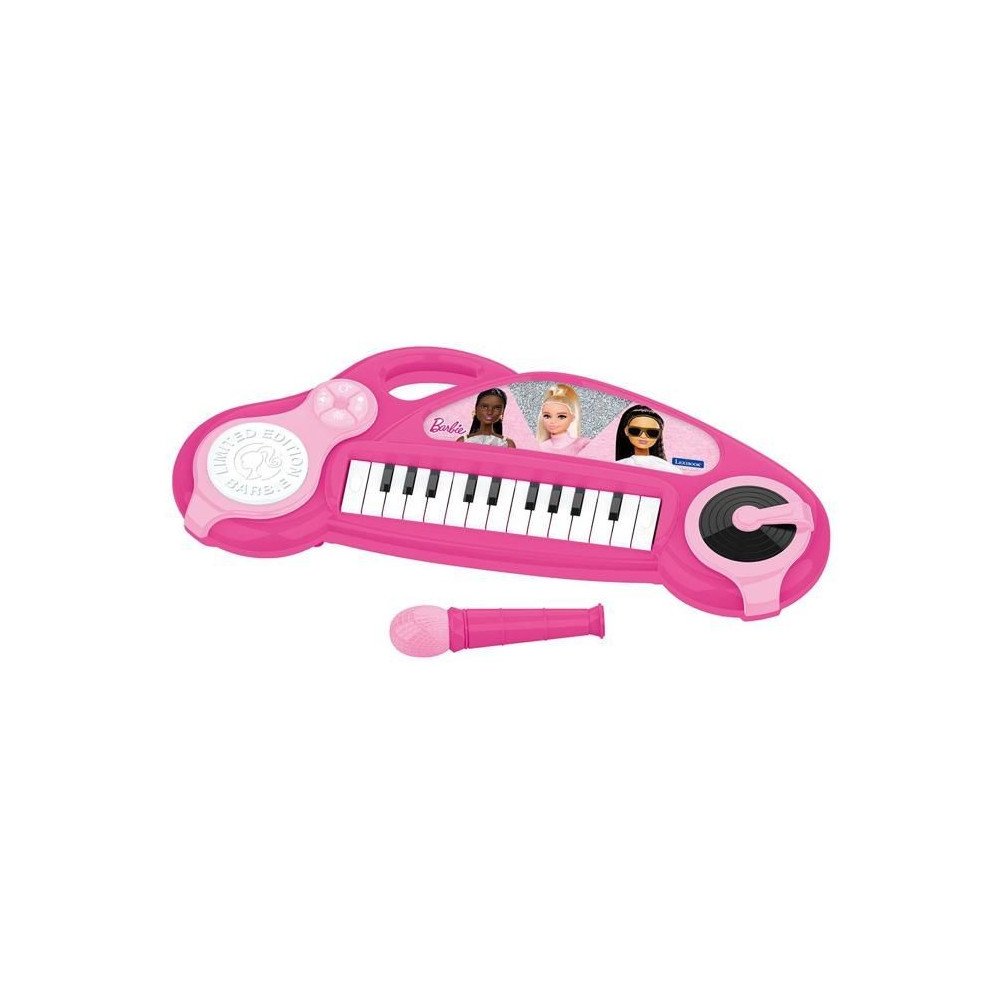 Piano électronique pour enfants Barbie avec effets lumineux et microp