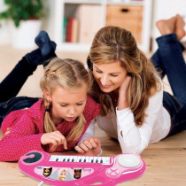 Piano électronique pour enfants Barbie avec effets lumineux et microp